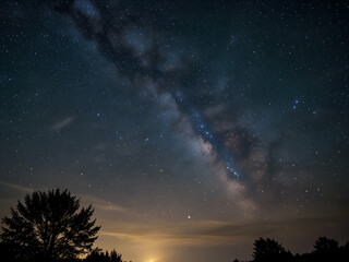 Naklejka premium starry sky