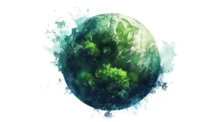 Green planet concept