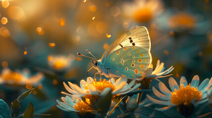 Butterfly on flower