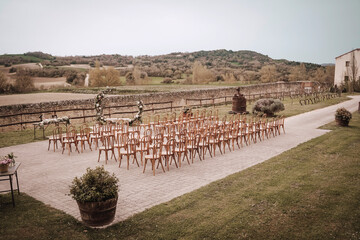 details on a wedding day