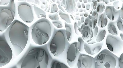 background with a complex network of crystalline structures