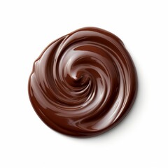 chocolate candy isolated on white background