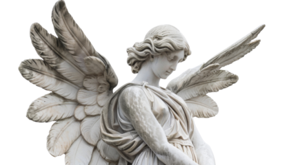 Greek sculpture angel statue