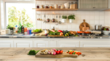 interior of a kitchen