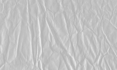 plastic texture overlay, white crumpled and creased plastic poster texture background