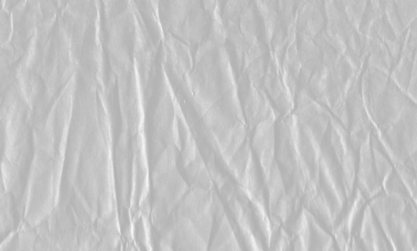 plastic texture overlay, white crumpled and creased plastic poster texture background