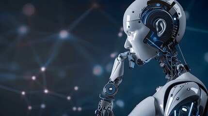 Fototapeta premium Utilizing artificial intelligence for personalized marketing, generative AI