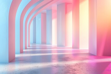 Minimalistic Presentation Background in Soft Grey Shade - Ideal for Advertising and Templates