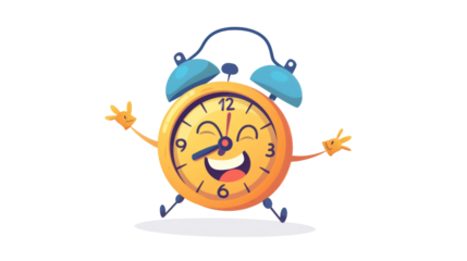 Funny retro alarm clock