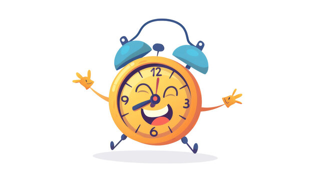 Funny retro alarm clock