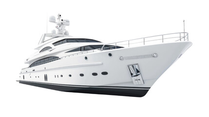 Fototapeta premium Yacht, expensive, speed boat