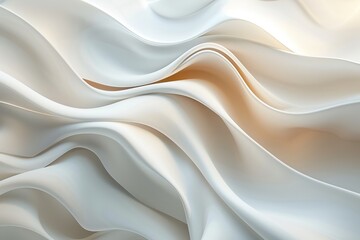 Obraz premium Minimalist Elegance - Sophisticated Presentation Background with Gentle Curves and Modern Design