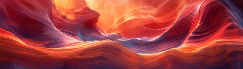 Obraz premium National Jazz Day in an echo chamber canyon, where notes reverberate with natural beauty