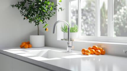 modern kitchen interior