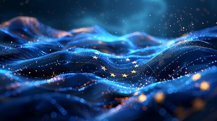 flag, blue, europa, choice, election, star, eu, voting, politic, decision, democracy, government, union, vote, country, european, symbol, 2024, freedom, patriotism, euro, banner, concept, hand, ballot