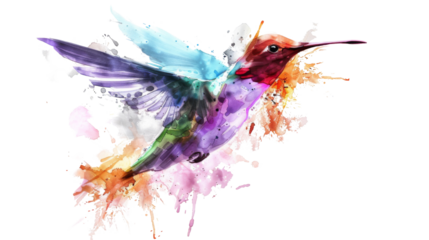 Hummingbird, Flying bird