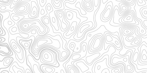 The stylized height of the topographic contour in lines and contours. The concept of a conditional geography scheme and the terrain path. beautiful wave lines and topography map. Vector illustration.