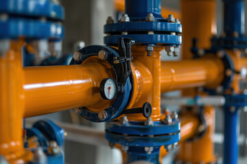 Generative ai on the theme of water filtration system for home, clean soft liquid to drinking