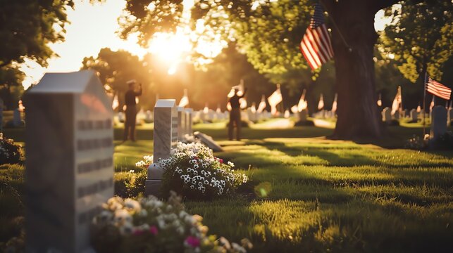 Grave of a brave soldier who fought for freedom