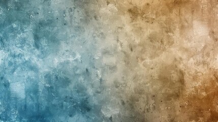 retro gradient background beige brown blue grainy texture abstract poster design