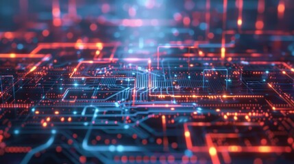 Obraz premium digital background