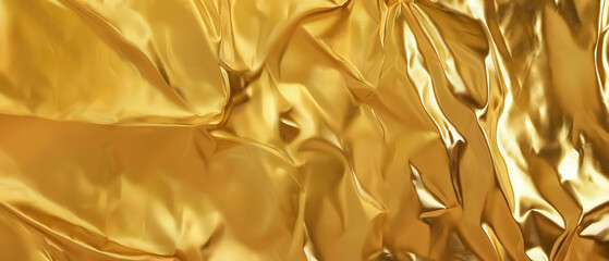 Gold abstract foil background