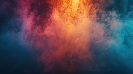 Fototapeta premium Abstract wave of magenta smoke. Smoke abstract background