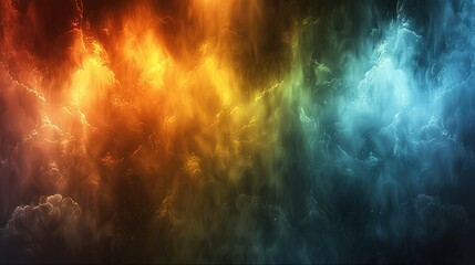 Abstract wave of colorful smoke. Smoke abstract background