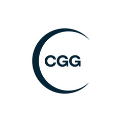 CGG logo. C G G design. White CGG letter. CGG, C G G letter logo design. C G G letter logo design in FIVE, FOUR, THREE, style. letter logo set in one artboard. C G G letter logo vector design.