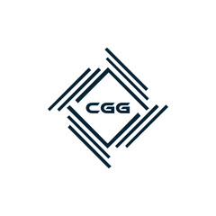 Obraz premium CGG logo. C G G design. White CGG letter. CGG, C G G letter logo design. C G G letter logo design in FIVE, FOUR, THREE, style. letter logo set in one artboard. C G G letter logo vector design.