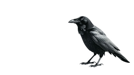 Fototapeta premium Crow blackbird animal 