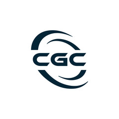 CGC logo. C G C design. White CGC letter. CGC, C G C letter logo design. C G C letter logo design in FIVE, FOUR, THREE, style. letter logo set in one artboard. C G C letter logo vector design.