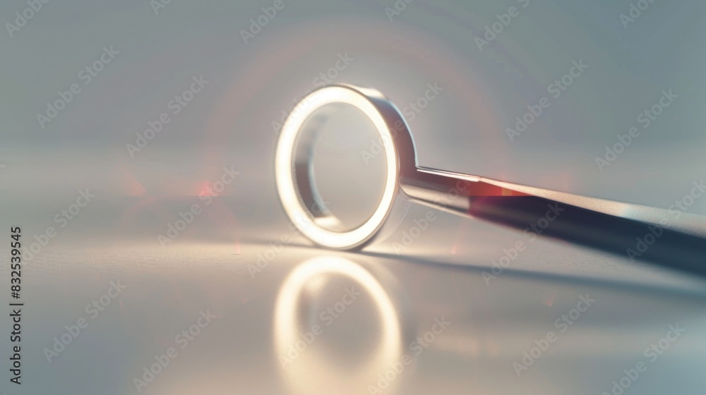 Aufkleber A pair of scissors resting on a table with a straightforward and uncomplicated description, suitable for use in a variety of contexts