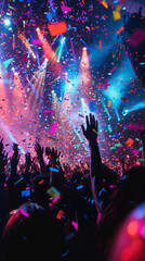 Crowd of people at concert