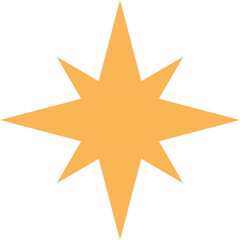 Sparkling Star Element Vector