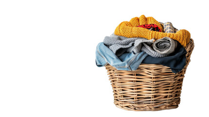 Obraz premium Clothes in a basket