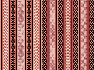 INDIGO SPRIG FLORAL WITH SEAMLESS BORDER AJRAKH PATTERN AND BLOCK PRINT PATTERN BATIK PRINT BACKGROUND DIGITAL PRINTING TEXTILE PATTERN