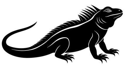 ridescent  iguana and svg file
