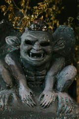 Obraz premium Halloween decorations at home or apartment, festive background or banner