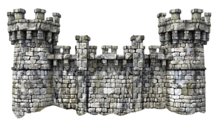 Castle wall architecture