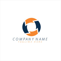 business and finance logo, finance design, trading and distribution logo