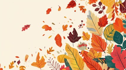 Autumn card