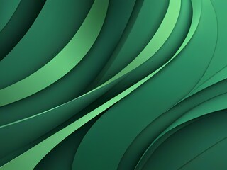 Obraz premium Green curve patterned background 