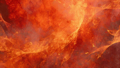 red-orange background with abstract swirls, ideal for creative projects