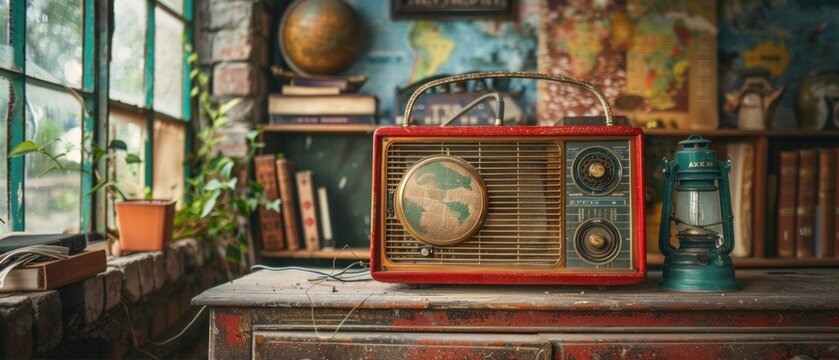 Through the crackling static of a vintage radio, the host recounted tales of adventure and exploration, transporting listeners to distant lands and uncharted territories.