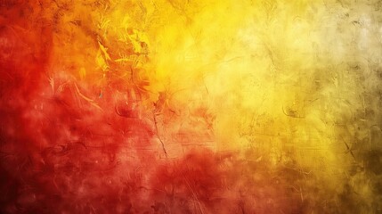 Fototapeta premium Vibrant Sunset Gradient: Red, Orange, and Yellow Background