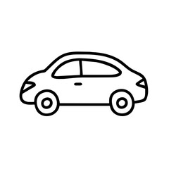Outline Car Icon	