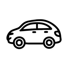 Outline Car Icon	