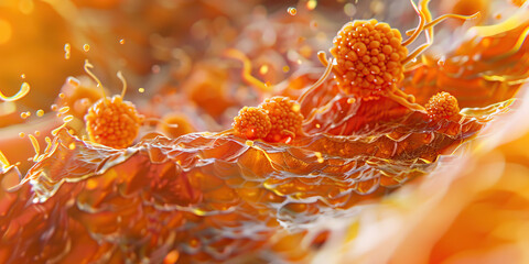 Microscopic Majesty: An intricate image of a bacterial toxin delivery system, captured under high magnification, revealing its delicate intricacies