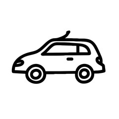 Car Outline Icon